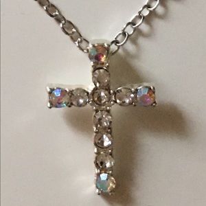 Silver Cross Necklace